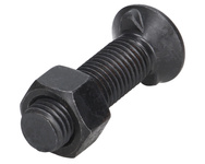 Śruba kpl. płużna dwunoskowa M16x60 mm kl.10.9 Waryński