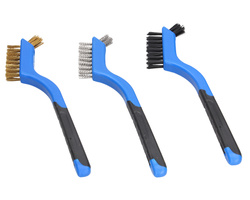  Zestaw 3szt. szczotek drucianych 180mm