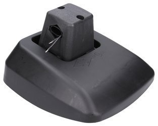 lusterko panoramiczne podgrzewane do ciągnika, koparki, ładowarki 202x198mm, uchwyt 15-32mm