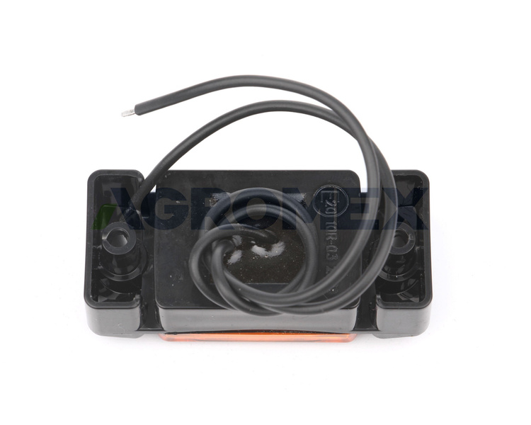 Lampa obrysowa LED 12 V - 24 V boczna pomarańczowa