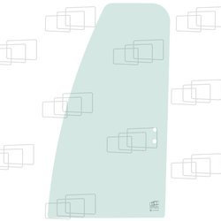 szyba New Holland - drzwi górna tylna przesuwana YB02C01070P1