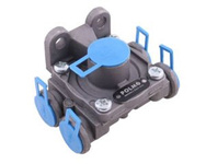 Zawór szybkiego spustu podwójny 6415010 22x1.5 POLMO