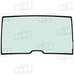 szyba CAT - przednia 508-0792