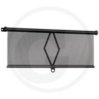 roleta przeciwsłoneczna nożycowa, osłona do kabiny ciągnika, koparki 450mm