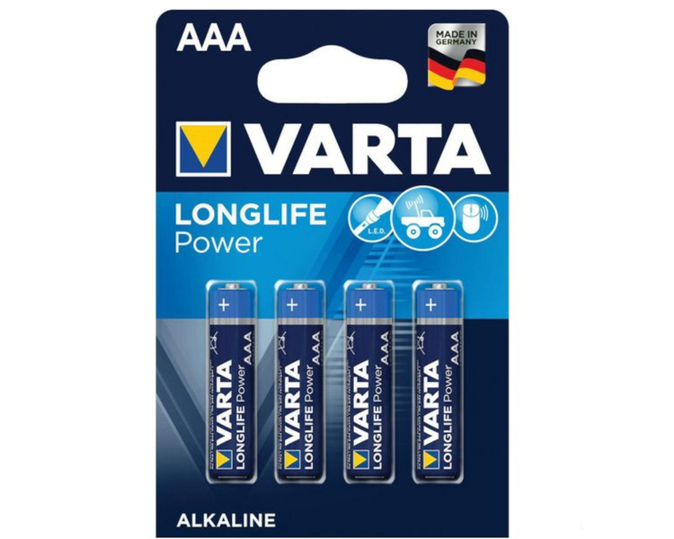 Bateria Baterię AAA Varta 1,5 V LR03 paczka 4 szt.