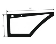 szyba Volvo - drzwi dolna lewa 11149772 (3351)