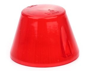 Klosz lampy wysoki WE93 czerwony