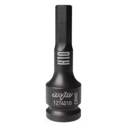 Klucz nasadowy nasadka udarowa trzpieniowa 1/2" długa HEX H10 MJW