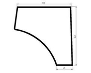 szyba do ciągnika Fendt - boczna prawa 931812041050