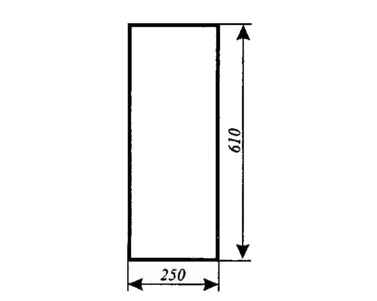 szyba do ciągnika C-360, MF-235, MF-255 kabina POM Zamość - przednia dolna (lewa, prawa) (328)