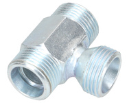 Łącznik hydrauliczny trójnik gwint BBB27x2