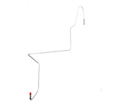 Przewód hamulcowy pompka - cylinderek lewy C-360 ORYGINAŁ URSUS