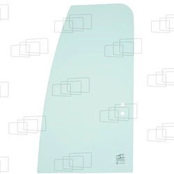 szyba Kobelco, New Holland - drzwi tylna górna lewa przesuwana YN02C02036P1, 87333369, 72210402, YN02C02039P1, 77273934 (4286)