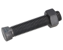 Śruba płużna M16x85mm kl. 12.9 Kverneland oval ścięty z dwóch stron Granit