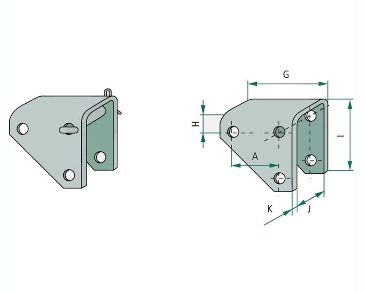 Stopa podporowa hydrauliczna z pompą ręczną 250Bar wąż 1500mm