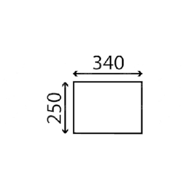 szyba Landini, Massey Ferguson - tylna dolna 3535271M1