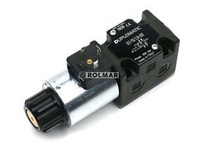 Rozdzielacz (elektrozawór) DS3-TA02/11N-D12 12V DC (cewka x 1) Heavy 350bar. 100l/min Duplomatic [3411500672-12V]