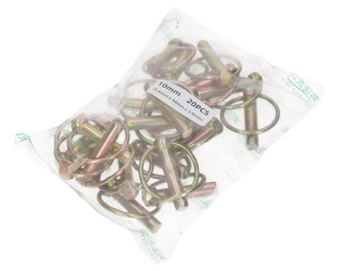 Zatyczka zawleczka rolnicza 10 mm uniwersalna 20szt.