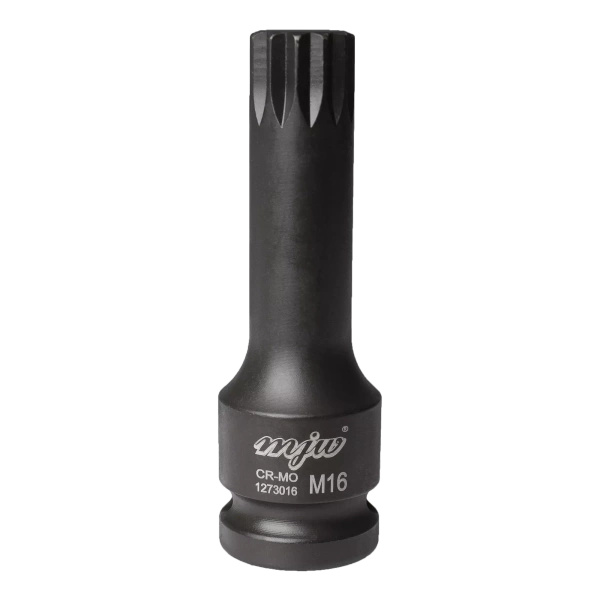Nasadka udarowa trzpieniowa 1/2" długa SPLINE M16 MJW