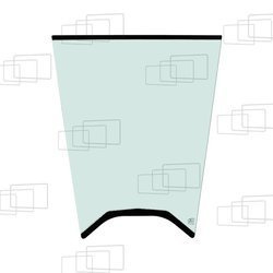 szyba ładowarka Bell, John Deere - przednia T230096