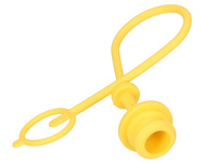 Zatyczka osłona przeciwpyłowa do GNIAZDA szybkozłącza EURO żółta VOIMA