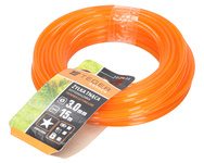 Żyłka tnąca do podkaszarek / Gwiazdka / 3.0 mm / 15 m / TEGER