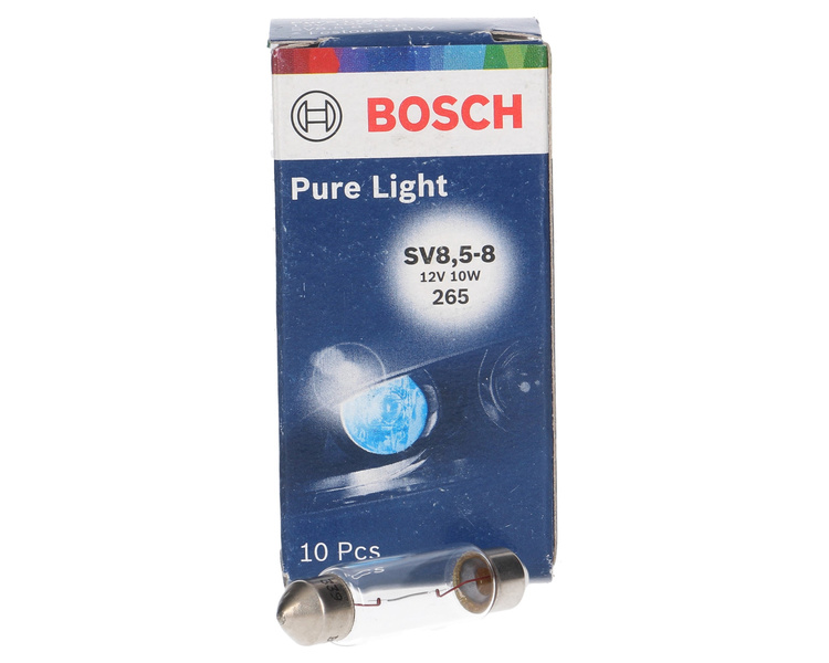żarówka BOSCH 12V 10W SV8,5-8 265 Pure Light