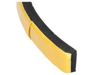 uszczelka gumowa z warstwą samoprzylepną 25x15mm 10mb