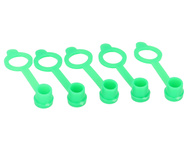 Osłonka smarowniczki M10 kolor zielony TEGER 5 szt