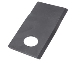 Nóż, nożyk kosiarka lewy 94x48x3mm otwór 19 zastosowanie 570409 Niemeyer Kverneland WARYŃSKI