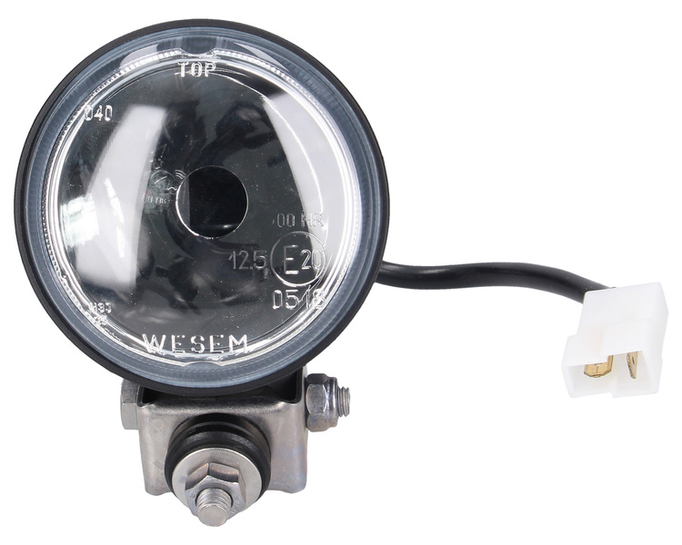 reflektor drogowy halogenowy H3 WESEM HO4.41601 Ø84mm