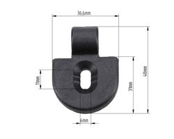 Zawias szyby tylnej, przedniej New Holland T3000, TCE 9977538