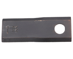 Nóż. nożyk kosiarka prawy 122x46x4mm otwór 18.25 56451300 Kuhn WARYŃSKI