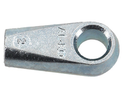 końcówka siłownika gazowego M6, 24mm, fi 8,5mm