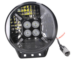 Lampa robocza LED solidna 60W 6000 Lm z podwójnym światłem pozycyjnym TT Technology