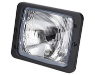 Reflektor główny przedni do zabudowy z ramką 172x142mm H4 WESEM RE.22879