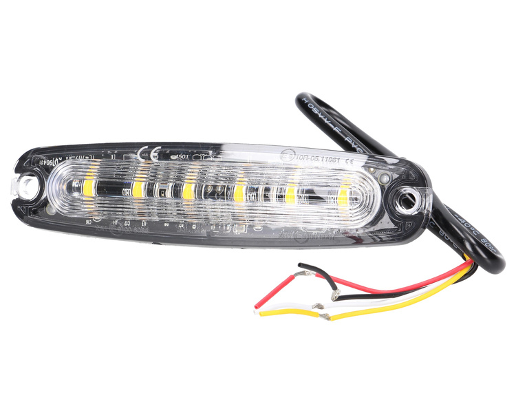 lampa ostrzegawcza strobo 6xLED slim 12/24V TT.155-6 TT TECHNOLOGY