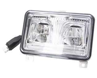 lampa przednia drogowa LED 168x108mm Case, Ford, New Holland 3 funkcje