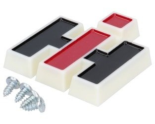 Emblemat, znak na przedni gril ciągnika Case XL 120397C1, 2751846R1