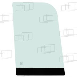 szyba JCB - boczna prawa przednia przesuwana 334/C8278