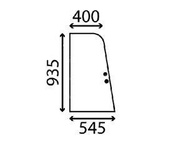szyba JCB - boczna prawa przednia 290/51701, 290/33901 (2120)