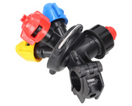 Głowica z mocowaniem na rurę o śr.Ø 22, opryskiwacz polowy