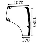 szyba - boczna prawa otwierana 84281439 (3096)