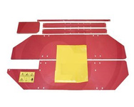 Osłona metalowa z fartuchem, kosiarka rotacyjna FAMAROL Z-105 5036030200