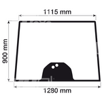 szyba MF serie 5400 - przednia 4274322M1 (1572)