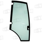 szyba Komatsu - drzwi prawe z nadrukiem 42N-54-13630 (1874)