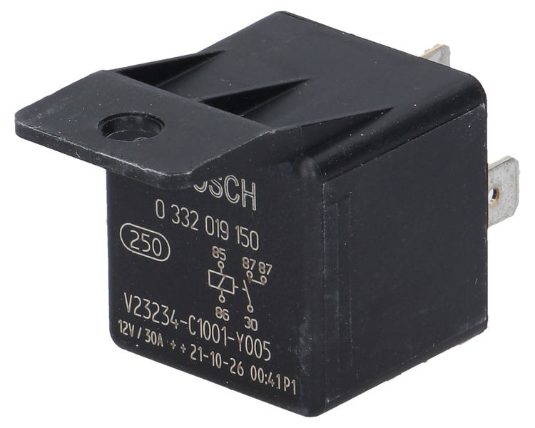 przekaźnik BOSCH zestyk roboczy 5 PIN 12V, 30A 332019150