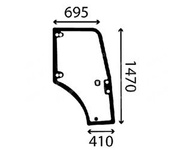 szyba do ciągnika Case - drzwi prawe 335554A1 (4355)