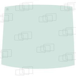 szyba do ciągnika John Deere - przednia górna prawa L62978, L61306, L62980, L58953 (4397)