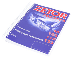 katalog części zamiennych Zetor Forterra 95, 105, 115, 125 